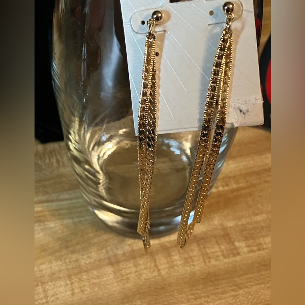 🌸Impulse Chain Earrings - Picture 2 of 6
